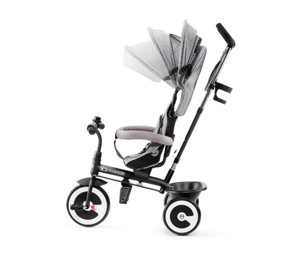 Kinderkraft Rowerek Trójkołowy Aston Grey - 463171 - zdjęcie 7